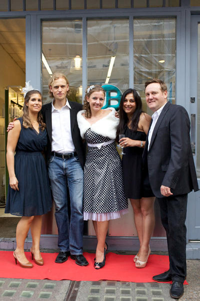 Olivier, Sangeeta, Glen and Interns