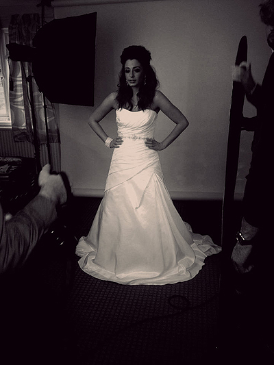 Donna - shoot Dona is enjoying the photoshoot